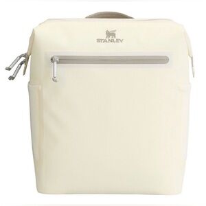 Stanley 20Cans All Day Madeleine Midi Backpack Cooler Cream 14.8LNWT $150Retail